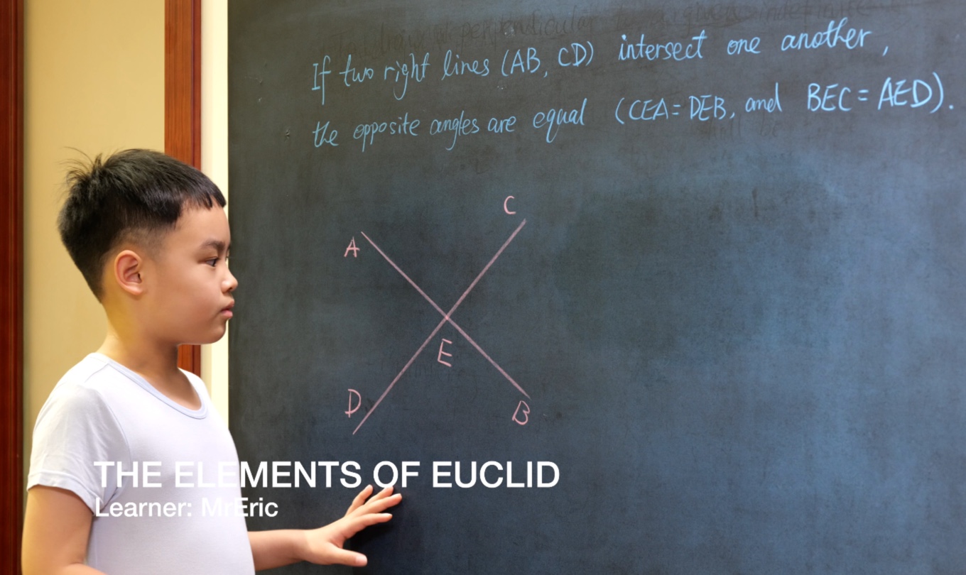 Euclid Book I PROP. XV. -- THEOREM.