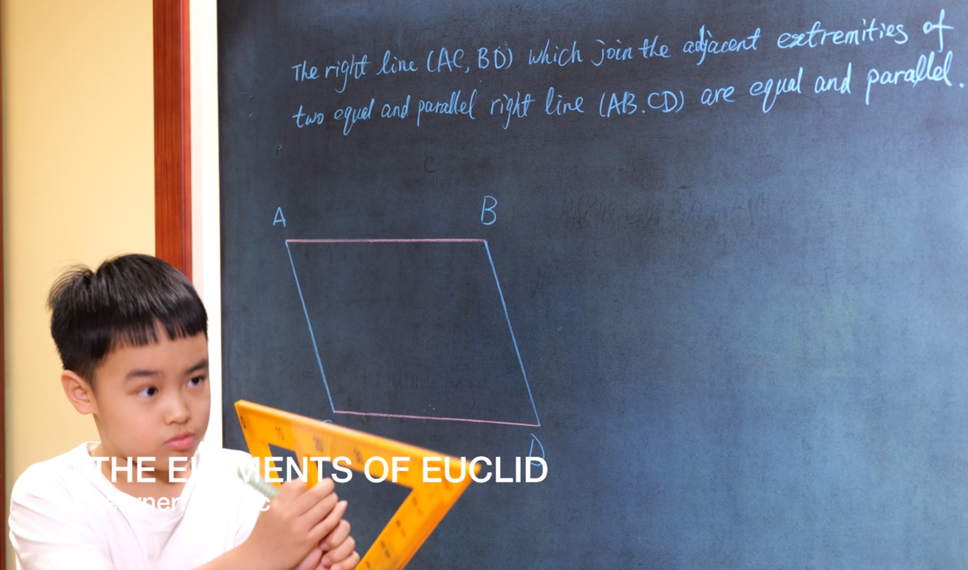 Euclid Book I PROP. XXXIII. -- THEOREM.