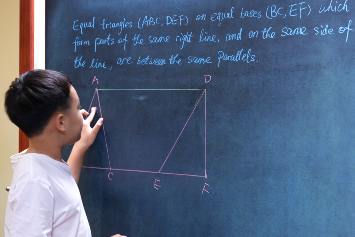 Euclid Book I PROP. XL. -- THEOREM.