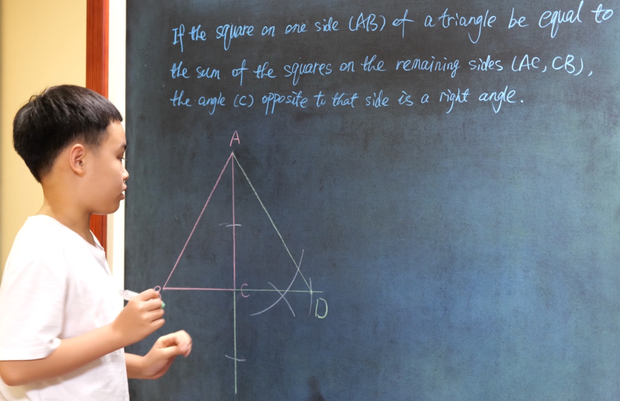 Euclid Book I PROP. XLVIII. -- THEOREM.