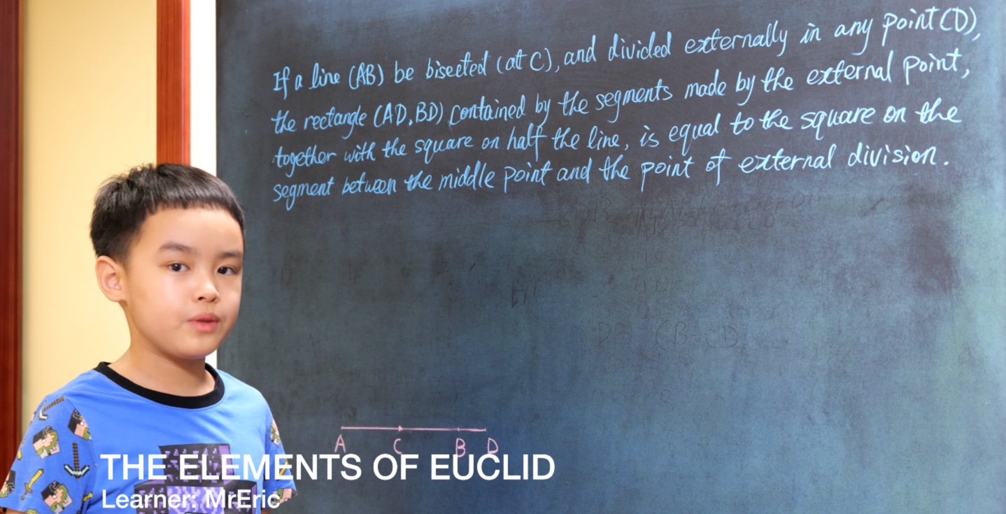 Euclid Book II PROP. VI. -- THEOREM.